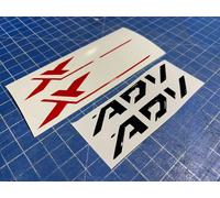 Kit adesivi fianco laterale XADV X-ADV 750 anche bicolore 2017-2020 RESINATI 3D