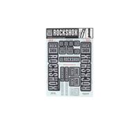 Kit adesivi forcella rockshox 35 mm bianco