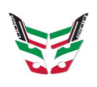 Kit Adesivi Gel 3D Protezioni Italia per Moto Ducati Multistrada 1200 dal 2015