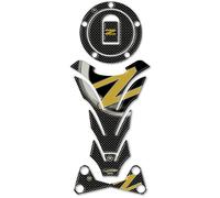 KIT ADESIVI IN GEL 3D compatibile per MOTO KAWASAKI Z 750-1000 ORO fino al 2006
