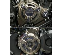 Kit adesivi in gel 3D protezioni laterali carter moto compatibili Yamaha MT-07