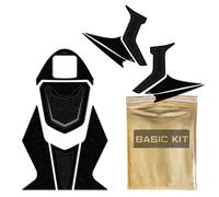 Resin Bike Kit Adesivi Moto Compatibile con Honda SH 125 SH 150 2020-2026. Protezioni Grip Moto Serbatoio Completa da Urti e Graffi. Adesivi Resinati con Effetto 3D Made in Italy