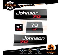 Kit Adesivi Motore Marino Fuoribordo Johnson 70 cv - versione 2 Tempi