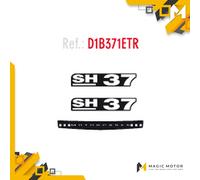 Kit adesivi per bauletto SHAD D1B371ETR