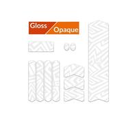 Kit Adesivi Proteggi Cruscotto ALGIS Lucido M Lines Bianco per