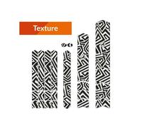 Kit Adesivi Protettivi Telaio Algis Texture L Lines Nero Per Bici