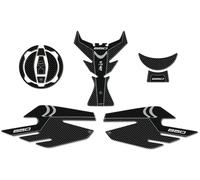 KIT ADESIVI RESINA 3D PROTEZIONI compatibili per moto NINJA 650 KAWASAKI carbon