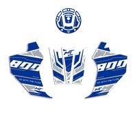 Kit Adesivi Resina Gel 3d Serbatoio compatibili CF MOTO 800 MT Explore 2023 2024