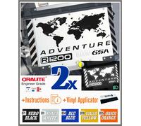 kit adesivi rifrangenti compatibili con BMW R 1200 GS valigie originali allu