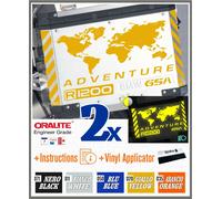 kit adesivi rifrangenti compatibili con BMW R 1200 GS valigie originali allu