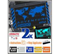 kit adesivi rifrangenti compatibili con BMW R 1200 GS valigie originali allu