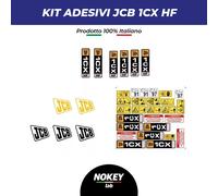 Kit Adesivi Sticker Decalcomanie JCB 1CX Completo Escavatore
