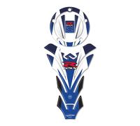 labelbike - Kit Adesivi in Resina 3D Protezione Serbatoio GSX-R per Moto GSXR - blu