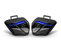 Kit Adesivi Valigia Compatibile con YAMAHA Tracer 9 GT 2021 VT-FM-003 (Blu)