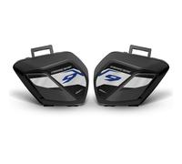 Kit Adesivi Valigia Compatibile con YAMAHA Tracer 9 GT+ 2023 VT-FM-002 (Blu)