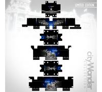 Kit adesivi valigie Alu 2°Mod per BMW R1250GS ADV TripleBlack BERLIN VA2-FM-034