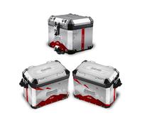 Kit adesivi valigie Alu 2° Modello per BMW R 1200 GS ADV Light White VA2-FM-006