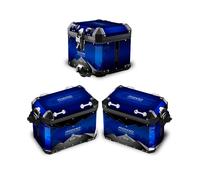 Kit adesivi valigie Alu 2° Modello per BMW R 1200 GS ADV Racing Blue VA2-FM-002