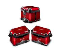 Kit adesivi valigie Alu 2° Modello per BMW R 1200 GS ADV Racing Red VA2-FM-007