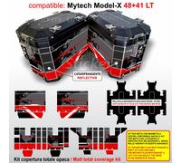 Kit adesivi valigie Mytech Model X 41+48 LT compatibili per DUCATI Multistrada