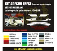 Kit Adesivi Vespa Piaggio primavera 125 et3 fregi decals stickers 50 smallframe