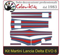 Kit Adesivo Martini racing Lancia Delta Integrale HF EVO 6 - 000328 by Colorkit