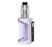 Kit Aegis Legend 3 Mod Gee-k'Vape 200 W (Viola) Double Batterie 18650 [Batterie non incluse] 5,5 ML Atomiseur Z Fli Tank Z Coil 0,15Ω/0,4Ω Vape Original - No Nicotine
