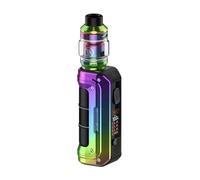 Kit Aegis Max 2 Mod Gee-'kvape 100 W (Arcobaleno) 5,5 ML Serbatoio Z Sub Ohm 2021 Tank Resistenza Z Coil 0,2Ω/0,25Ω Batteria 21700/18650 [Batteria esclusa] originale Kit Max100 Box Mod - No Nicotine