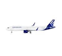 Kit Aereo Modello 1:400 per A321neo SX-Nah Modello di Aereo Pressofuso in Lega Decorazione da Tavolo Souvenir per Collezioni O Regali