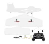 Kit Aereo RC Ala Fissa for fai da Te for costruzione EPP 35x34x8cm per Educativo