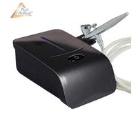 KIT AEROGRAFO CON COMPRESSORE AIRBRUSH PROFESSIONALE PER MODELLISMO