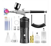 Kit aerografo con compressore, kit aerografo ad alta pressione da 48 PSI A