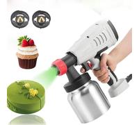 Kit aerografo elettrico con spray regolabile per pasticceria e progetti fai da te
