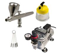 Kit aerografo professionale per principianti, set aerografo 02
