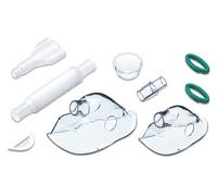 Beurer Kit aerosol 601.07 – Set accessori (mascherina adulti, pediatrica, tubi, filtri, boccaglio)