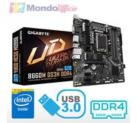 KIT Aggiornamento PC Intel i3 12100F - Gigabyte B660M DS3H - Ram 32 GB DDR4