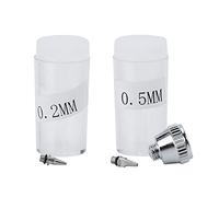 Kit Airbato a Doppia Azione Kit da 0,2 Mm/0,3 Mm/0,5 Mm Vernice SP Vernice Dual Azione Airbrushirb Kitairb Kit Air CroroGro B Kit Nail Kit per Alimentazione Aerografata Aerografata Simpugi