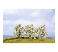 NOCH 25511-3 Alberi da frutto in Fiore, Colore: Bianco