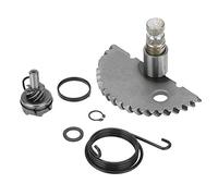 Kit albero avviamento, gruppo ingranaggi folli albero avviamento a pedale trasmissione in alluminio per ciclomotore scooter GY6 139QMB adatto per spree