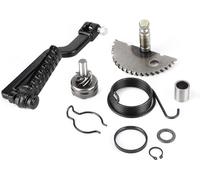 Kit Albero Di Avviamento Ingranaggio Di Avviamento Del Motore Ciclomotore Set Avviamento A Pedale Leva Di Avviamento Dell'Albero Di Rinvio Gruppo Ingranaggio Di Avviamento Per Gy6 49Cc 50Cc 80Cc 100Cc