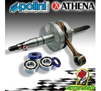 KIT ALBERO MOTORE RACING ATHENA + CUSCINETTI POLINI MBK BOOSTER ROCKET 50 2T