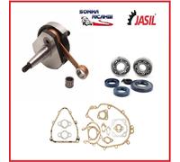 kit Albero Motore VESPA XL 50 Cono Volano Grosso+cuscinetti+paraoli+guarnizioni