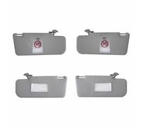 KIT ALETTE PARASOLE CON SPECCHIO PER FIAT PANDA 2003-2012 DESTRA+SINISTRA