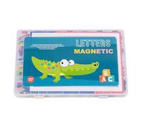 Kit alfabeto magnetico - Lettere maiuscole e minuscole in materiale EVA | Set di ortografia educativa | Attività di apprendimento creativo per le scuole materne e gli asili domestici