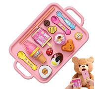 Kit alimentare giocattolo | Forniture di gioco per | Kit di alimenti per bambini, per ragazzi, ragazze, asilo i famiglia, IEF compleanno