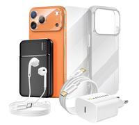 Kit All-in-One per iPhone 17 Pro Cover, Vetro Protettivo, Caricatori, Power