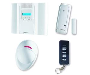 Kit allarme Bentel Wireless via radio con centrale 64 zone BW64-K