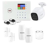 Kit allarme casa 4G connesso senza fili WiFi GSM Amazon e telecamera WiFi - lifebox - kit9