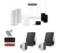 Kit Allarme Casa WiFi/GSM - Centrale Allarme + Sirena Esterna Solare wireless +