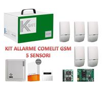 Kit allarme gsm Comelit 5 sensori e sirena VEDO10GSM kit completo